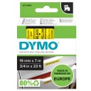 DYMO D1 Tape 19mm x 7m (black on yellow)