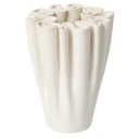 Ferm Living Dedali Vase   H11   Off white