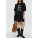 AllSaints Dame Skjørt Svart 2XS,