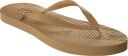 SLEEPERS Classic Black Flip Flop   Beige   41 42