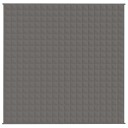 Vidaxl Vektdyne grå 200x200 cm 13 kg stoff