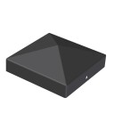 Jabo Stolpehatt Sort 71x71mm
