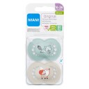 MAM Original Silk Teat Pacifier Blue 16-36m