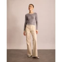 Ines de la Fressange Paris Dame Jeans Beige W28,