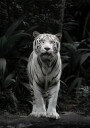 White Tiger Plakat Plakat / 70x100cm