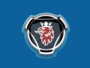 Originalt Scania Emblem med LED kant IP65