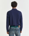 Gant Klassisk piquéskjorte med lange ermer i regular fit EVENING BLUE 4XL