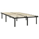 vidaXL Sengeramme svart metall 120x200 cm