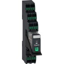 Schneider Electric 10 stk Relé med stikkontakt+test 2CO 24VDC push-in, RXG21BDPVP