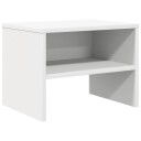 vidaXL Nattbord hvit 40x30x30 cm sponplate