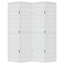  Romdeler 4 paneler hvit heltre keisertre 8721012074828