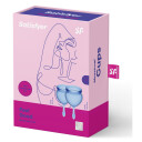 Satisfyer Feel Good Menstrual Cup  Dark Blue
