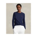Polo Ralph Lauren 40/1 Cotton Jersey Knt T Shirt   Navy   M