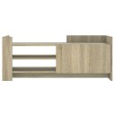  TV-benk sonoma eik 100x35x40 cm konstruert tre 848376