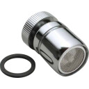 M22x1 MFG luftblander med kuleledd Krom