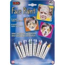 Rio Ansiktsmaling Fargestifter 8 Farger