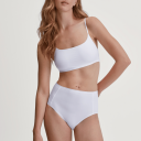 Calida Truser Sleek Skin High Waist Brief Hvit Small Dame