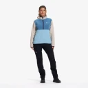 Revolutionrace Dame Overdeler Fleece & midlayers Canyon Half zip Pile Fleece Dame Captain's Blue/Peyote S