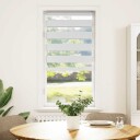  Sebragardin hvit 65x100 cm stoff bredde 60,9 polyester