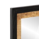 vidaXL Baderomsspeil 55x1x60 cm glass og heltre mango 8721012085671