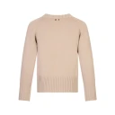 Fedeli Dame Strikkevarer Beige S,