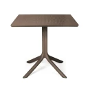 Nardi Clip bord 80x80 cm Tabacco