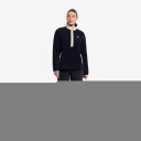 Revolutionrace Woodland Half zip Fleece Dame Black M Dame Overdeler Fleece & midlayers