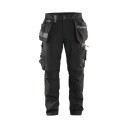Blåkläder 159913439900C46 Håndverksbukse med stretch, svart Str. C46