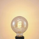 Lucande LED-pære E27 G95 4W 1 800 K dimbar rav