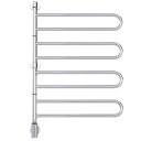 Pax Flex U håndkletørker, el, 65,4x95,2 cm, rustfritt stål