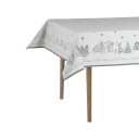Wik & Walsøe Julemorgen Duk Hvit / Grønn 140x300 cm