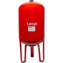 Langå trykkekspansjonstank 80L, Ø400x916 mm, oppvarming