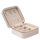DARK Velvet Jewellery Box Mini Sand