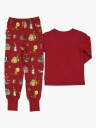 Geggamoja Pettersen Og Findus Pyjamas 2 Delt Rød 86 92