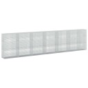 vidaXL Gabion med 3,5 mm wire og 5x2,5 cm nett 650x50x150 cm