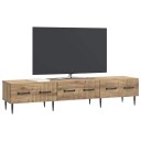  TV skap med skuff Artisan eik 147 x 34,5 x 30 cm Konstruert tre