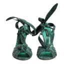 Dolce & Gabbana Dame Sko Grønn 41 EU,