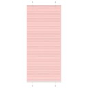  plisségardin Rosa 85x200 cm Stoff Bredde 84,4 Polyester