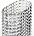 GUZZINI Tiffany Vase klar 29 cm høy 20 cm X 11,5 cm