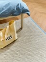 Hay 3 Colour Juteteppe 140x200 cm Soft Yellow