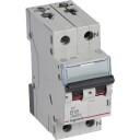 Legrand 5 stk TX³ MCB automatsikring B16 1P+null 2M 6/6kA