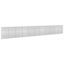 vidaXL Gabion med 3,5 mm wire og 5x2,5 cm nett 1100x20x150 cm