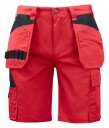 ProJob 5535 Håndverkshorts Red C44/144