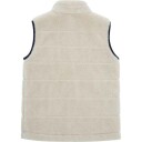 WoolLand Nusfjord Vest Junior Beige/Blue Ink 134 140
