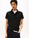 Tommy Hilfiger Tipped Slim Fit Polo - Black - L