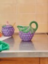 Rice Ceramic Milk Jug in Lavender