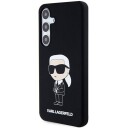 Karl Lagerfeld Hardcase til Samsung Galaxy S24 - Svart Silikon Ikonik