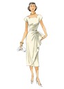 Butterick 5880- Retro Kjole E5 (14-16-18-20-22)