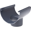 Plasttut, 25 cm, Ø75 mm, grafitt gray diameter 75 mm, width 102 mm, length 150 mm, height 105 mm