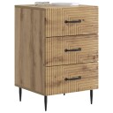  Nattbordskap Artisan eik 43 x 41 x 66,5 cm Konstruert tre